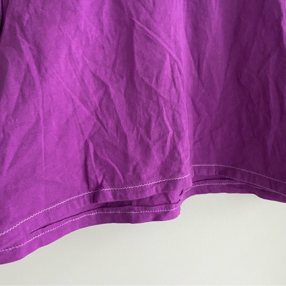 TNA Purple Logo Crop T-shirt Short Sleeve - Picture 5 of 5